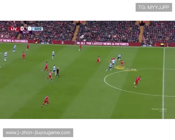 利物浦中路高压迫夺回球权，推进成就关键得分