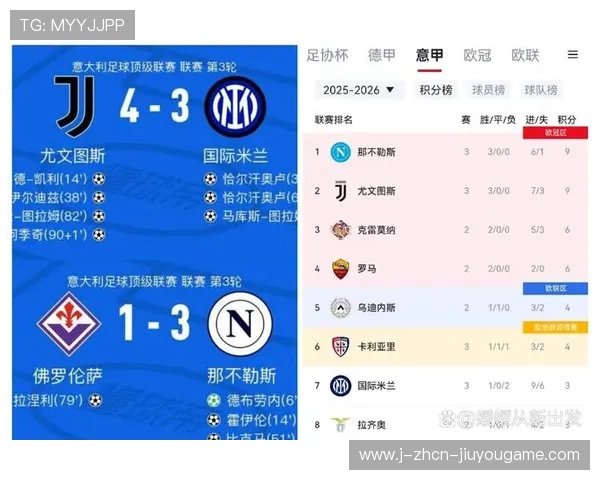 尤文后防稳固反击准确，意甲之争更显火热